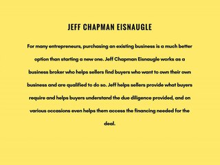 Jeff Chapman Eisnaugle Why Use a Business Finance Specialist