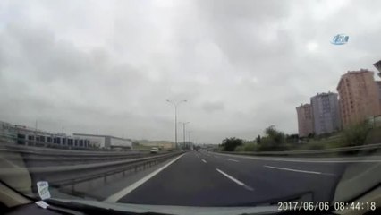 Jant Kapağı Fırladı, Faciadan Dönüldü