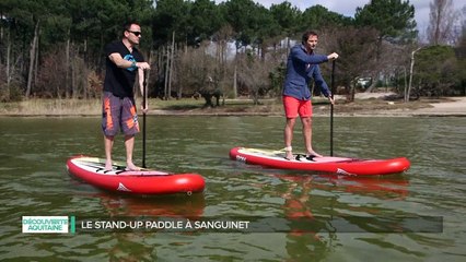 Découvertes Aquitaine - Stand Up Paddle à Sanguinet