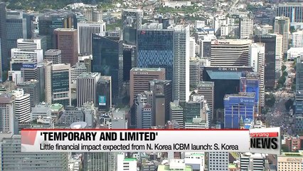 Economic impact of ballistic missile launch to be "limited": Financial authorities