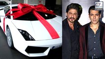 Shah Rukh Khan Gifts Salman Khan A Luxury Car