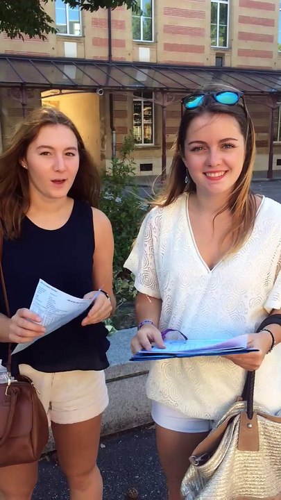 Agen : réactions aux résultats du bac, lycée Palissy (2)