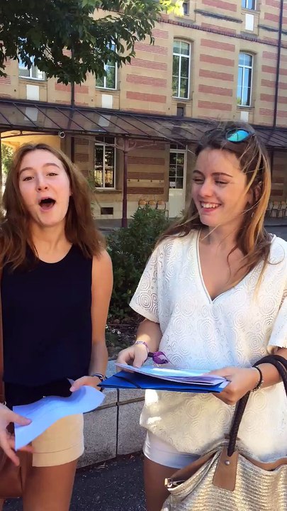 Agen : réactions aux résultats du bac, lycée Palissy (4)