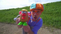 Potato Heads with Blippi on the Farm _ Videos for Toddlers _ Blip