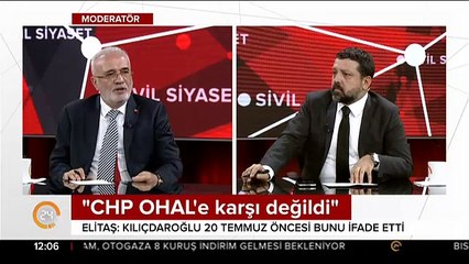 AK Partili Elitaş Kılıçdaroğlu"nun "OHAL" çarkını anlattı
