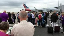 Concerned passengers forced to evacuate Manchester airport