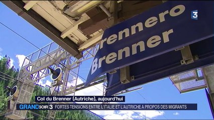 Italie/Autriche : clash autour des migrants