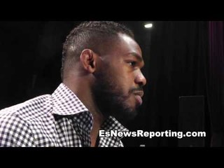 jon jones on nose to nose faceoff and talks rousey vs tate - EsNews Boxing