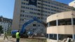 Chambéry / Savoie : premiers coups de pelle de la déconstruction de l'ancien hôpital