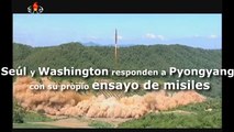 Seúl y Washington responden a Pyongyang con su propio ensayo de misiles