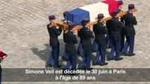 La France rend hommage à Simone Veil, icône politique et morale