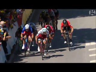 Sagan knocks out Mark Cavendish