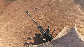 Marines Fire Howitzer In Desert – Watch Shockwave Sends Dust Flying Allove