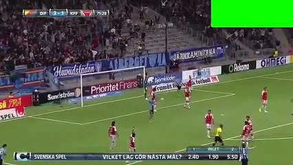 Djurgardens 3:1 Kalmar (3 July Swedish Allsvenskan)