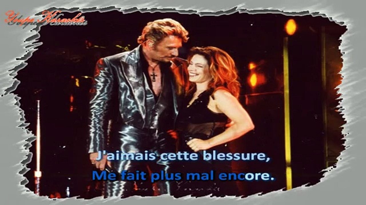 Johnny Hallyday & Isabelle Boulay - J'oublierai ton nom KARAOKE / INSTRUMENTAL
