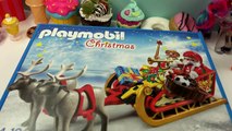 Ángel Navidad muñecas juego regalos reno Trineo Playmobil santas cookieswirlc revi