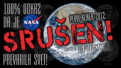 Ravna Zemlja -- 100% srušen NASA-in 'Plavi kliker 2012'