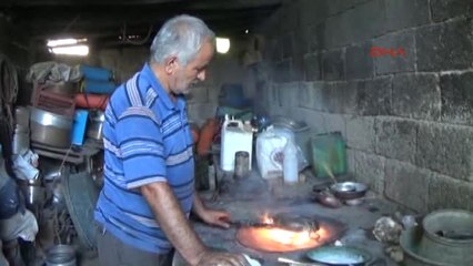 Gaziantep Ateş Önünde Çalışan Esnafın Sıcakla Imtihanı