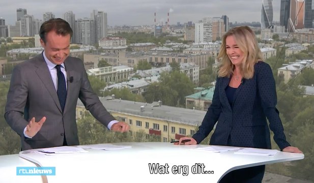 Deux présentateurs du JT ont un énorme fou rire en plein direct !