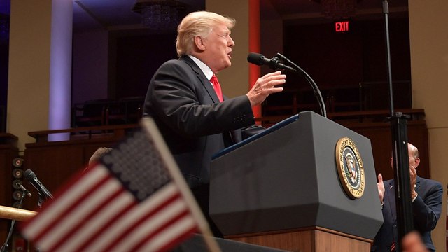 Trump: 'In America we don't worship government, we worship God'