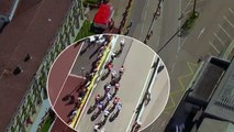 TdF 2017 - Etape 4, la chute avant la flamme rouge