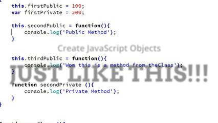 JavaScript Introduction to Object Oriented JavaScript