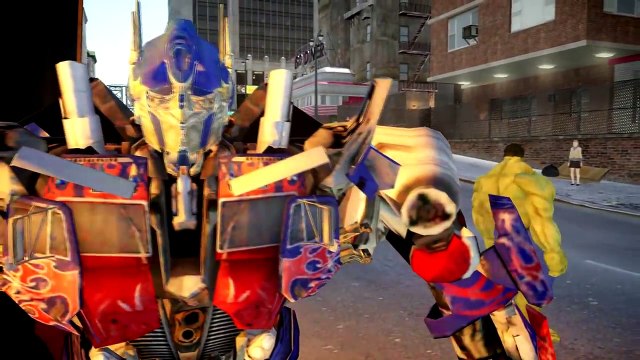 Битва эпический железо человек один человек диво Оптимус премьер супергерои трансформеры против