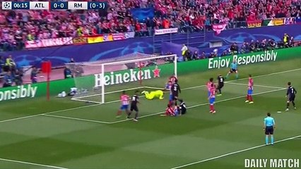 Atletico Madrid vs Real Madrid 2 1 All Goals & Highlights Champions League 10 05 2017 HD