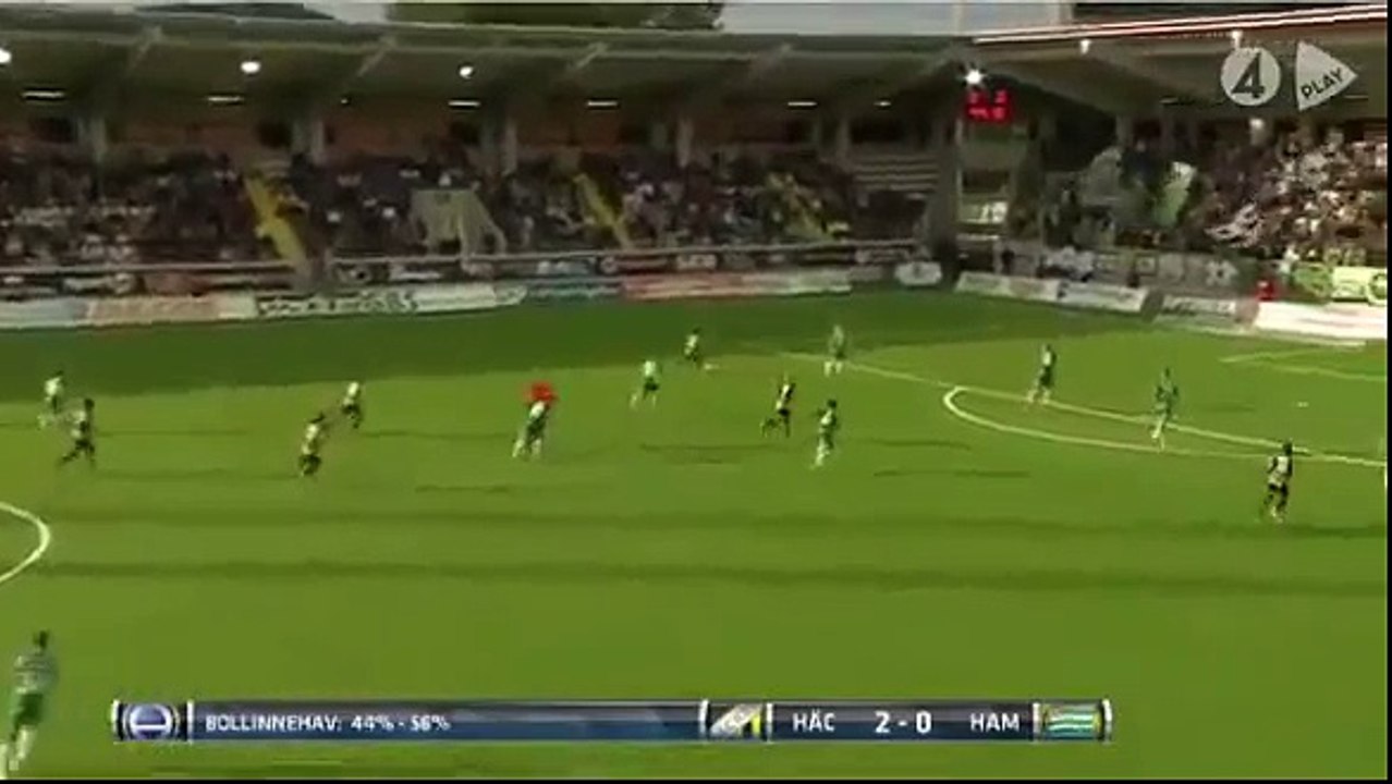 Hacken 1:0 Hammarby  (3 July Swedish Allsvenskan)