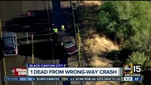 Wrong-way driver arrested after deadly I-17 crash