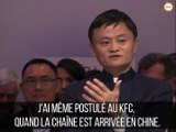 Jack Ma raconte les échecs rencontrés avant de devenir milliardaire