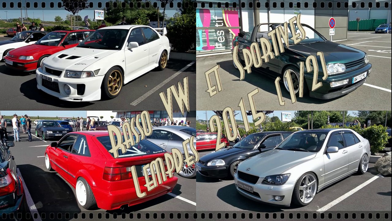 Rassemblement VW et Sportives Lempdes 2015 - Partie 1 sur 2
