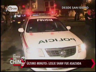Nota - Leslie Shaw fue asaltada