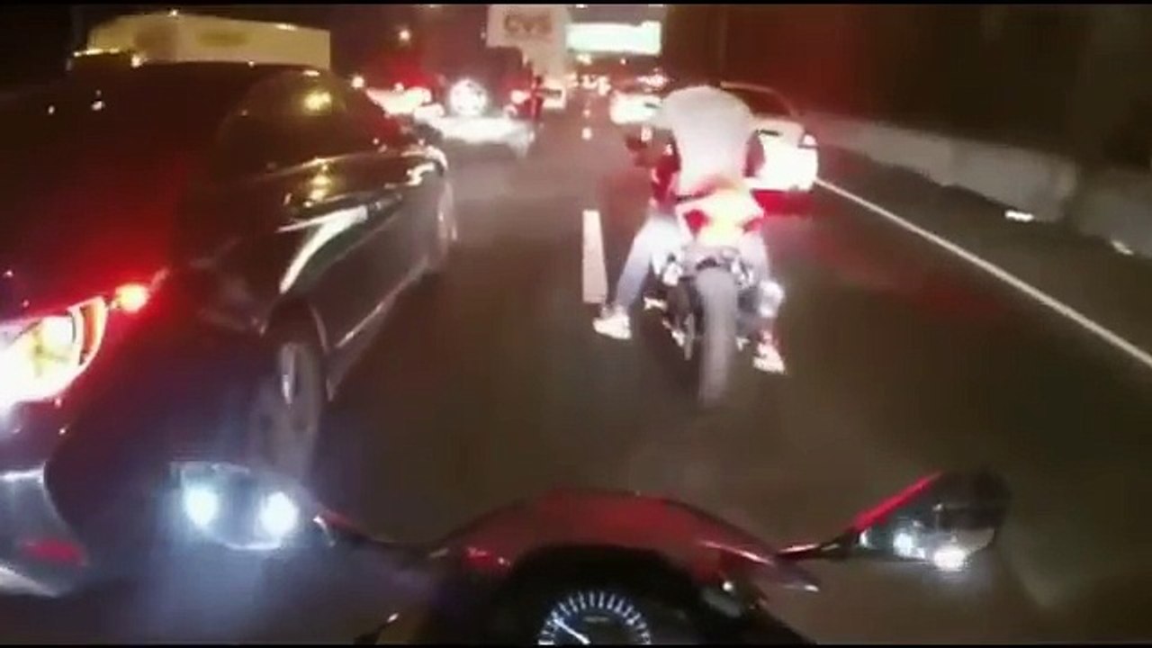 Girls moto and road accidents