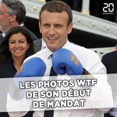 Les photos WTF du début de mandat d'Emmanuel Macron