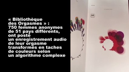 Des orgasmes reproduits en taches de couleurs