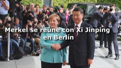 Merkel aboga por acelerar las negociaciones comerciales entre la UE y China