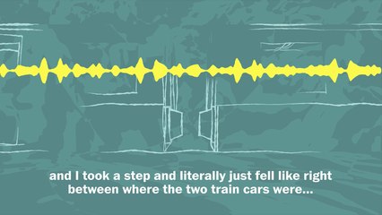 Listen to a blind rider navigate the subway: 'I literally fell between two train cars.'
