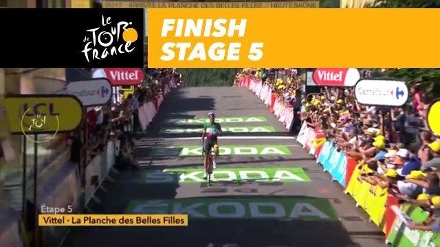 Arrivée / Finish - Étape 5 / Stage 5 - Tour de France 2017