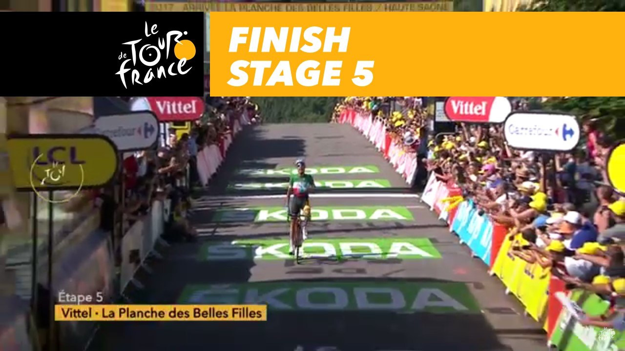 Arrivée / Finish - Étape 5 / Stage 5 - Tour de France 2017