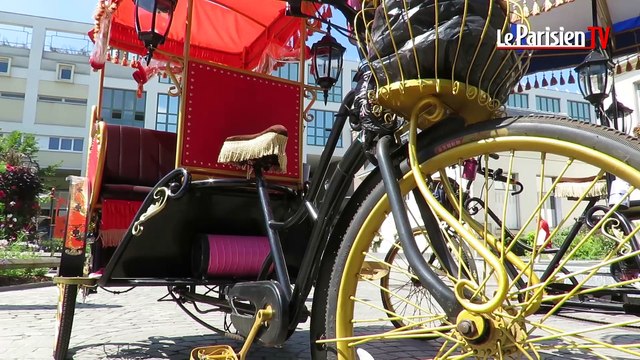 Drancy : visite de la ville en triporteur carrosse