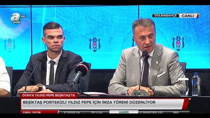 Pepe Beşiktaş'a imzayı attı