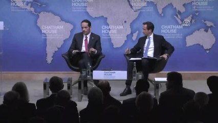 Katar Dışişleri Bakanı Al Sani, Chatham House'da