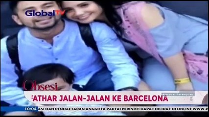 Rafathar Jalan-jalan ke Barcelona Buat Netizen Gemas