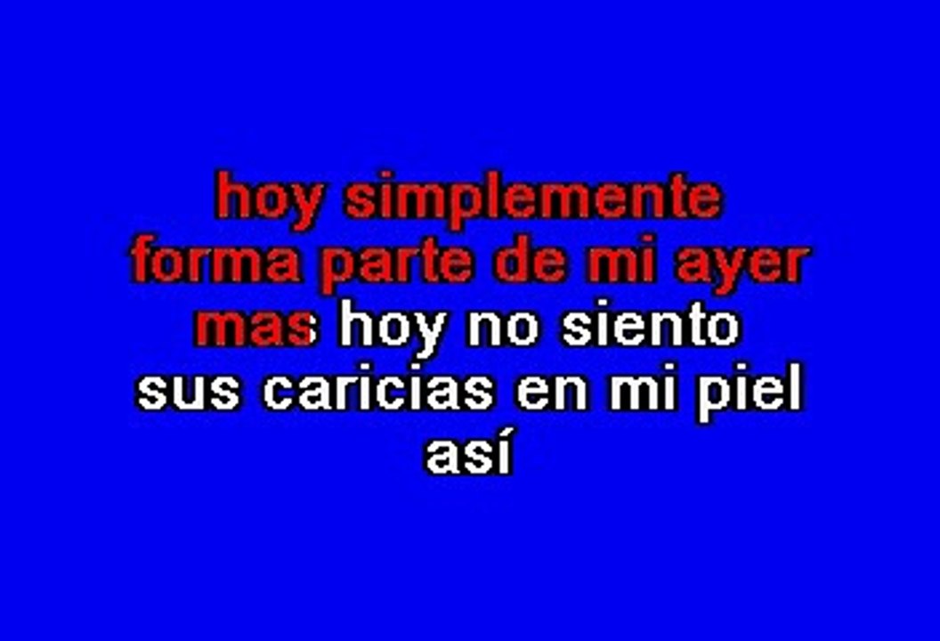 José José con Trío - Nadie Simplemente Nadie (Karaoke)