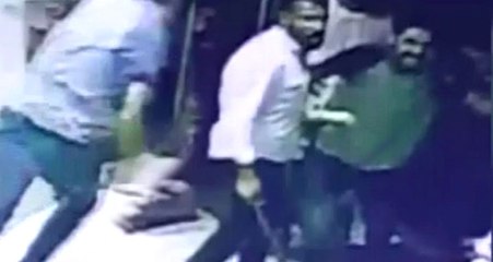 Husumetli İki Grup Akaryakıt İstasyonunu Birbirine Kattı, Ölümüne Kavga Kamerada!