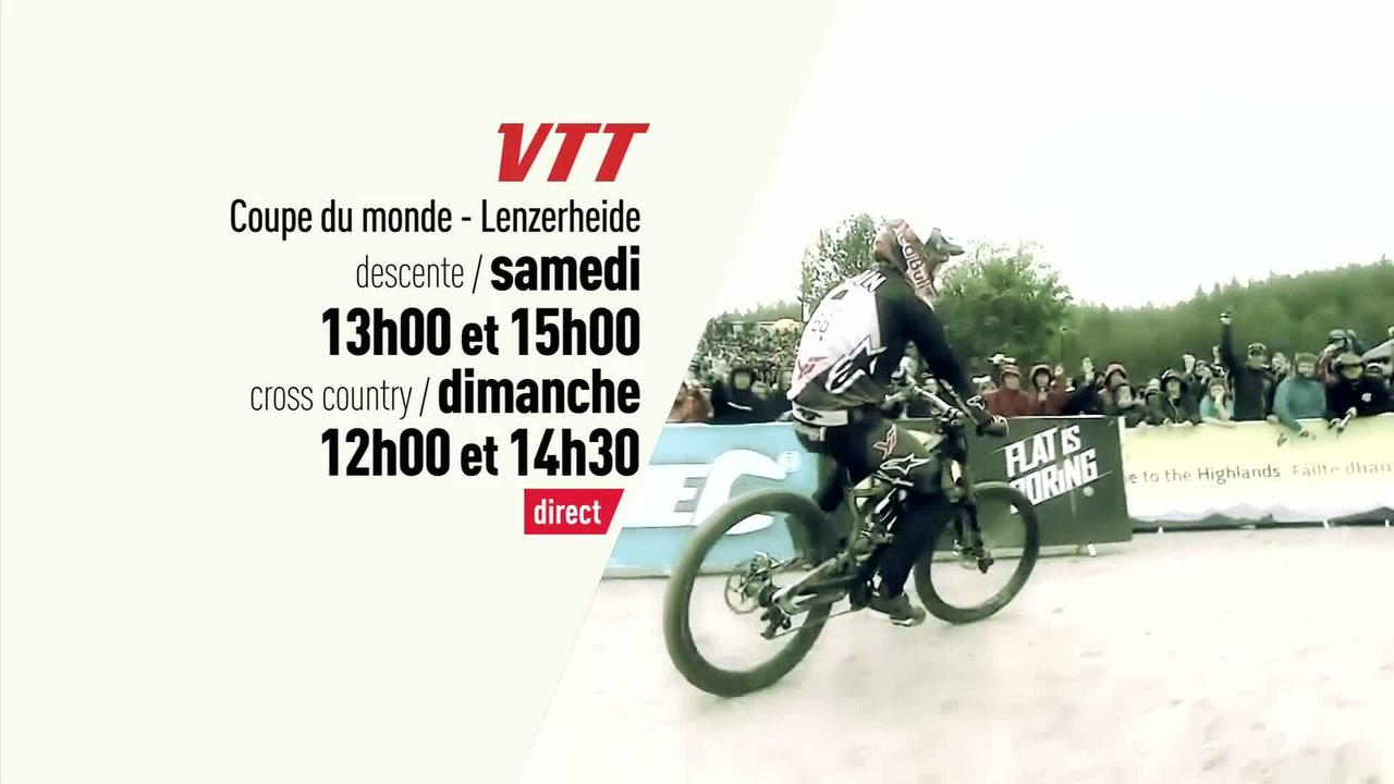 VTT - Coupe du Monde : Weekend VTT a Lenzerheide