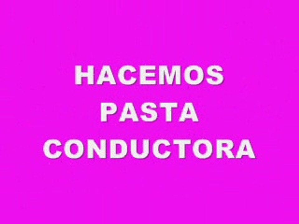 PASTA CONDUCTORA