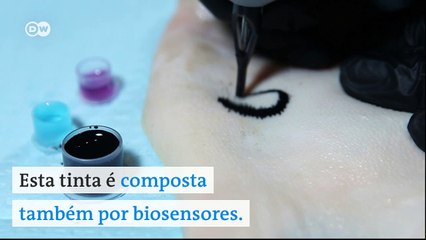 Cientistas desenvolvem tinta para tatuagem que pode monitorar a saúde