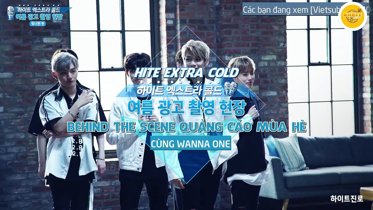 [VIETSUB] Wanna One - Hite Extra Cold Beer CF - Making Film & Interview